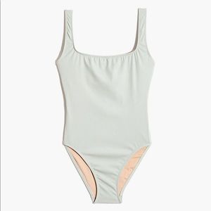 Madewell Ribbed One Piece Swimsuit